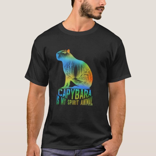 Kapybara är min unika kapybara. t shirt (Framsida)