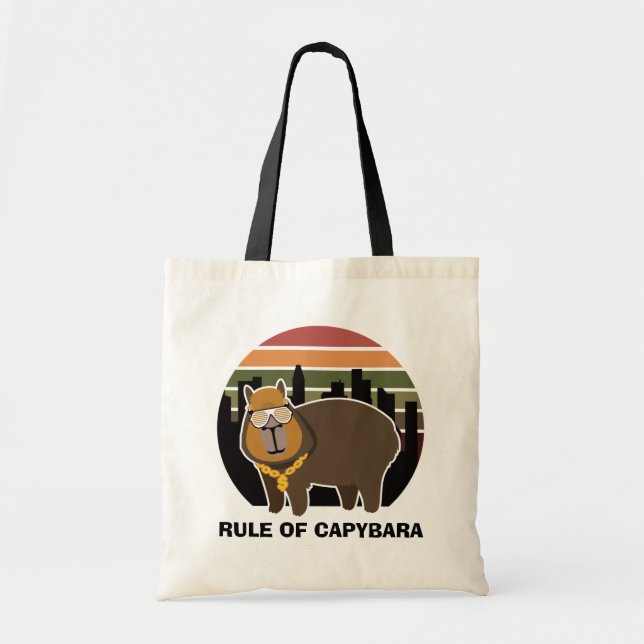 Kapybara - Capybara's Har Swag! Tygkasse (Framsidan)