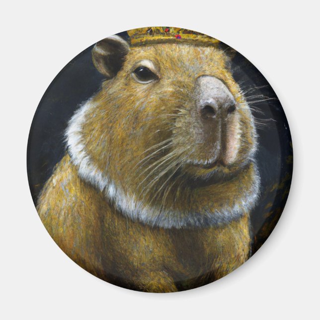 KAPYBARA KONUNG MAGNET (Framsidan)