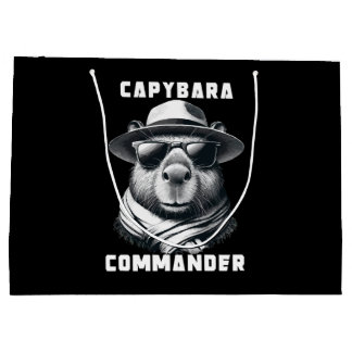 Kapybara Med Solglasögon Capy Kommendör