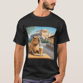 Kapybara nära Akropolis T Shirt