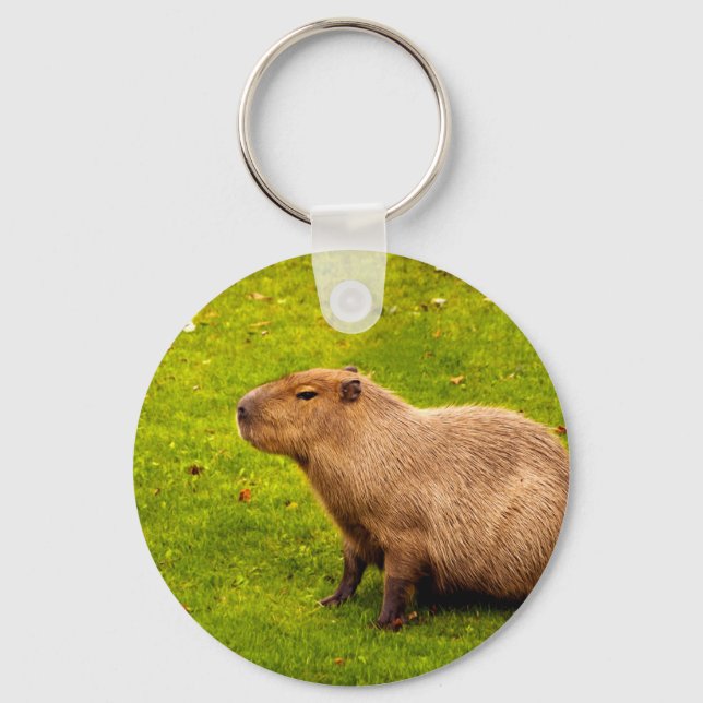 Kapybara Nyckelring (Framsida)