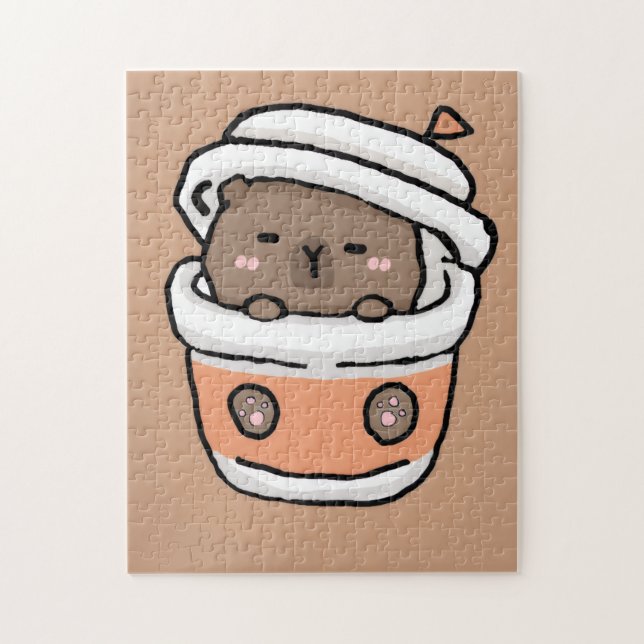 kapybara puzzel pussel (Vertikal)