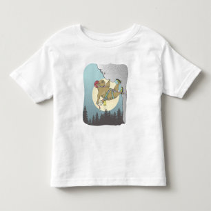 Kapybara sten klättring t shirt
