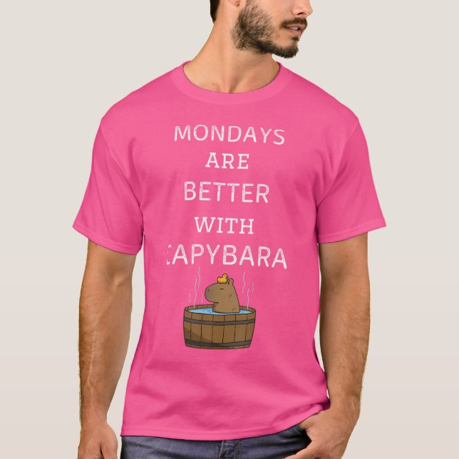 Kapybara T Shirt (Framsida)