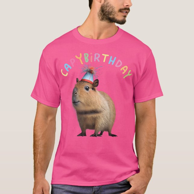 Kapybara T Shirt (Framsida)