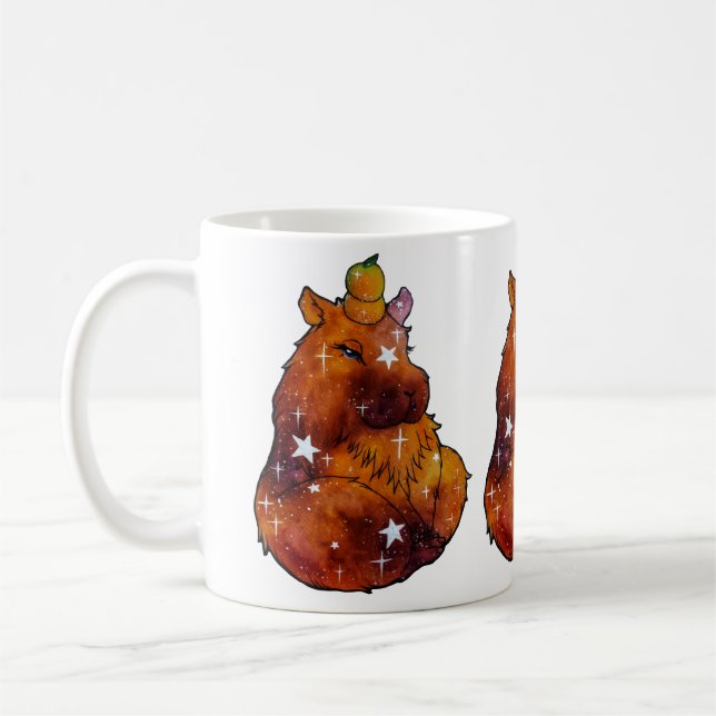 Kapybara vid namn Dröm Kaffemugg (Vänster)
