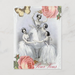 Kår de balett vykort