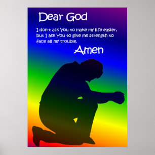 Kär gud poster