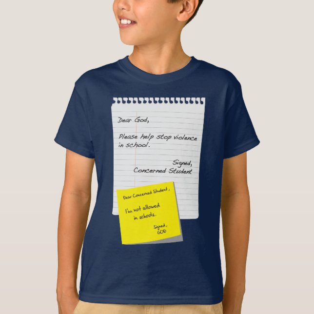 Kär gud, tee shirt (Framsida)