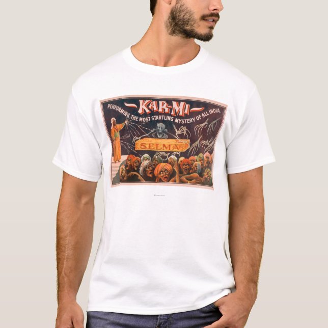 Kar-mi "den mest häpnadsväckande gåtan allra t shirt (Framsida)