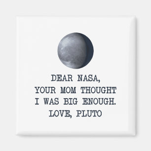 Kär Nasa-kärlek Pluto Magnet