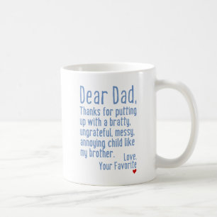 Kär pappa [broderversionen] kaffemugg