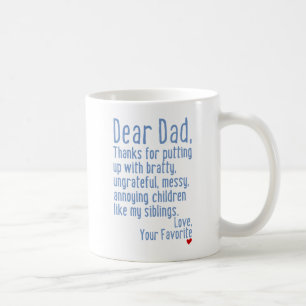 Kär pappa [syskonversionen] kaffemugg