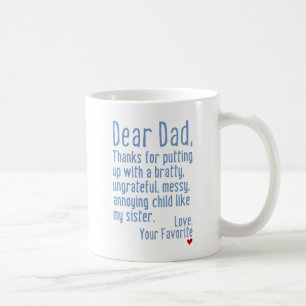 Kär pappa [systerversionen] kaffemugg