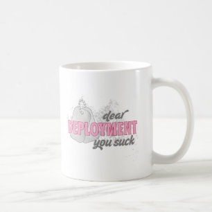 Kär utplacering som du suger kaffemugg