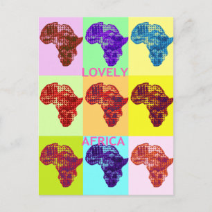 KÄRA AFRIKA VYKORT