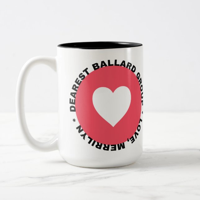Kära Ballard, Kärlek Merrilyn Två-Tonad Mugg (Vänster)