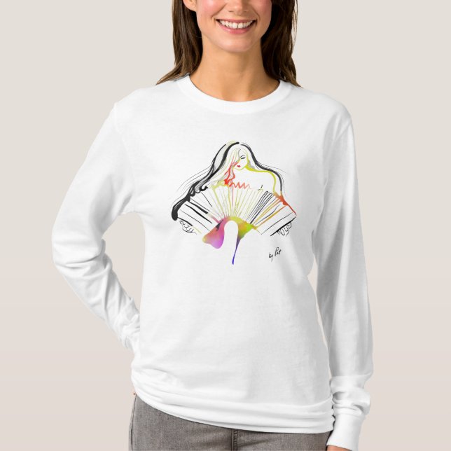 Kära Bandoneon Tee Shirt (Framsida)