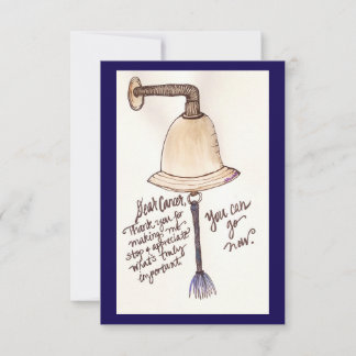 Kära Cancer! Tack Kort