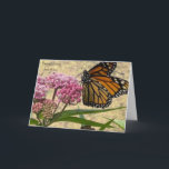 Kära Friend Birthday Monarch Butterfly Kort<br><div class="desc">Grattis på födelsedagen kära vän kan inte föreställa sig livet utan dig! Monarch-fjärilen är berömd för migrationen till säsong. orange vingar är lackad med svart linjer och gränsad med vita prickar gör den lätt att känna igen. Denna närbild av marschfjärilen tog nyligen en ny vändning.</div>