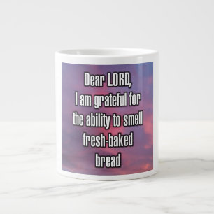 Kära HERRE, jag är tacksam för förmågan att... Mug Jumbo Mugg