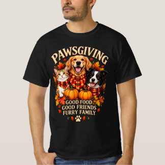 Kära husdjur Thanksgiving Anpassad familj män kvin T Shirt