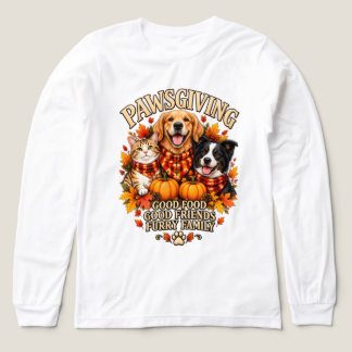 Kära husdjur Thanksgiving Anpassad familj män kvin T Shirt