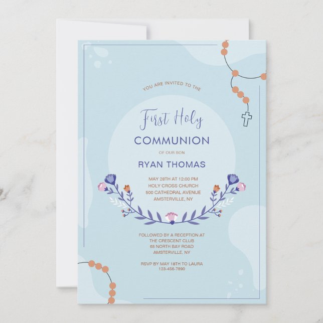 Kära inbjudan till nattvarden (Framsida)