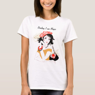 Kära jag är magisk attitydcitat t shirt