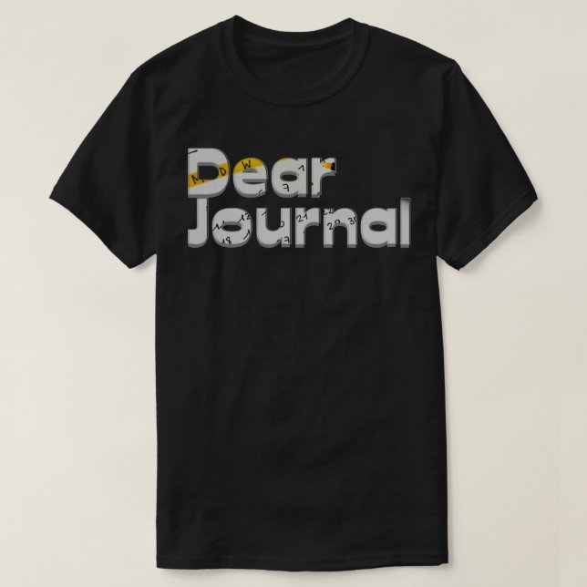 Kära Journal T Shirt (Design framsida)