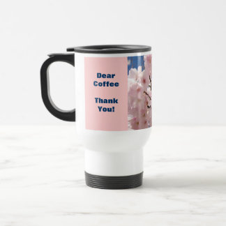 Kära kaffe, tack Kaffe Mugg Blommor