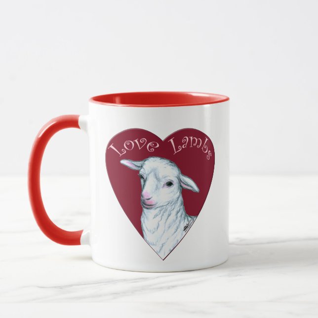 Kära lamm mugg (Vänster)