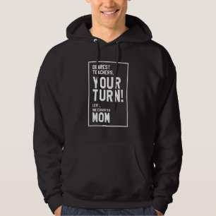 Kära lärare, jag pratar med alla så Flytta mitt sä Hoodie