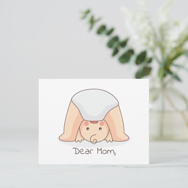 Kära Mamma... Funny Mors dag Anteckningskort (Stående Fram)