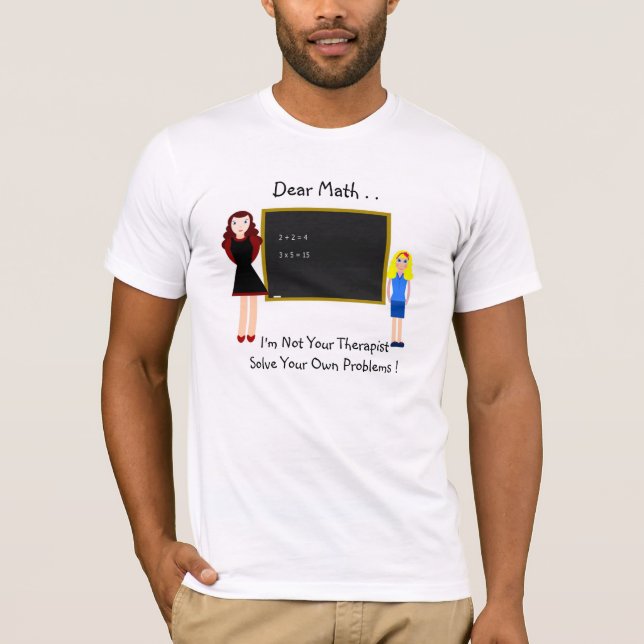 Kära Math. Tee Shirt (Framsida)