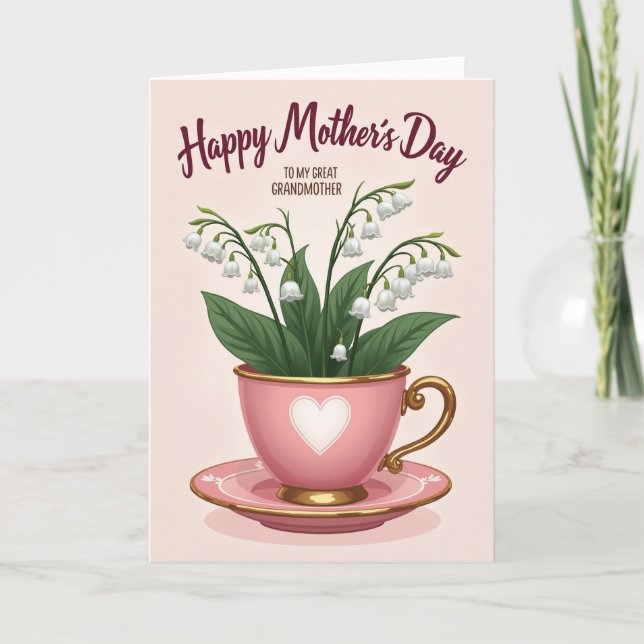 Kära morsdags blommorkort kort (Framsida)