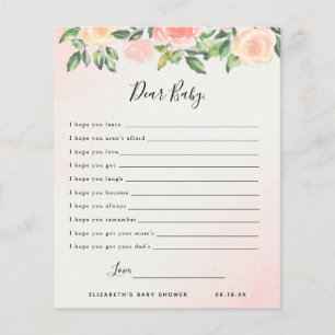 Kära önskningar till bebisen   Baby shower-lek