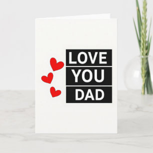 Kära Pappa Hjärtans Grattulationskort Kort