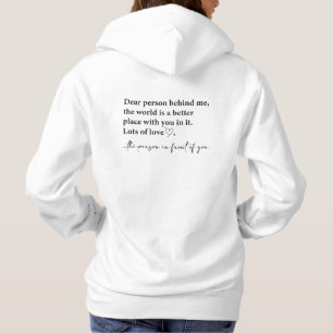 Kära person bakom mig t shirt