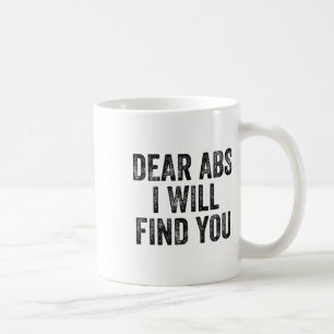 Kära Raxor Jag Kommer Att Hitta Dig Gym Tyngdlyfta Kaffemugg