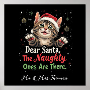 Kära Santa, de är de stygga. Poster