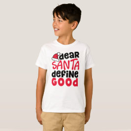 Kära Santa Define Bra Boy's T-Shirt