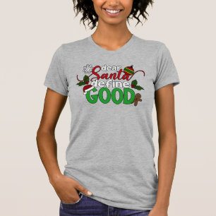 Kära Santa Define Bra jul   Shirt T