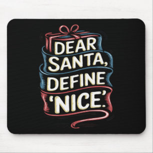 Kära Santa Define God jul Musmatta