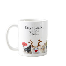Kära Santa, Definiera Nice... Cute Cats-jul