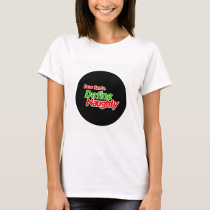 KÄRA SANTA DEFINIERAR STYGGT RÖTT T-SHIRT