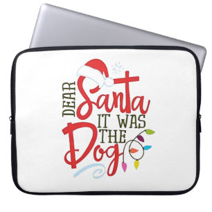 Kära Santa, det var Hund. Laptop Fodral