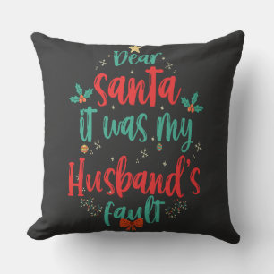 Kära Santa, det var mitt Make-fel, Julafton Kudde