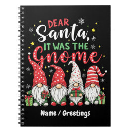 Kära Santa, det var Roligtens julkalender. Anteckningsbok